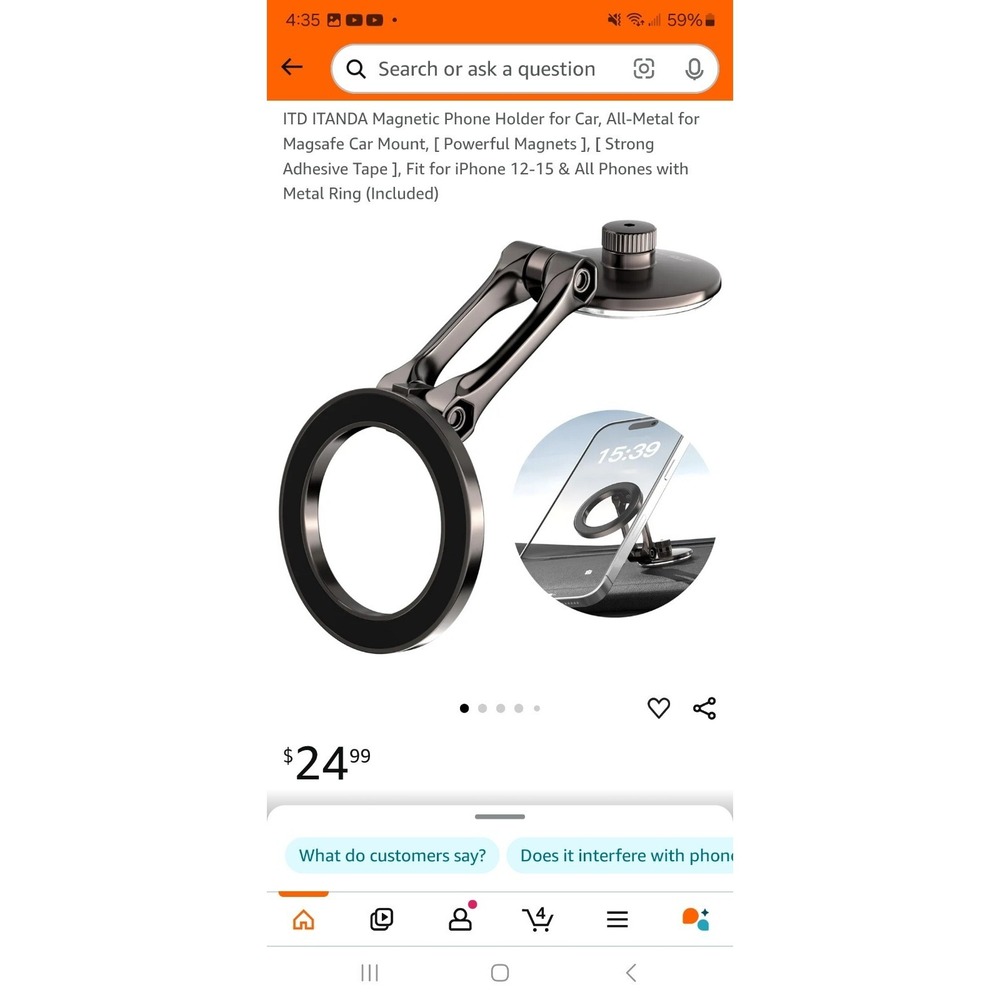 ITD ITANDA Magnetic Phone Holder